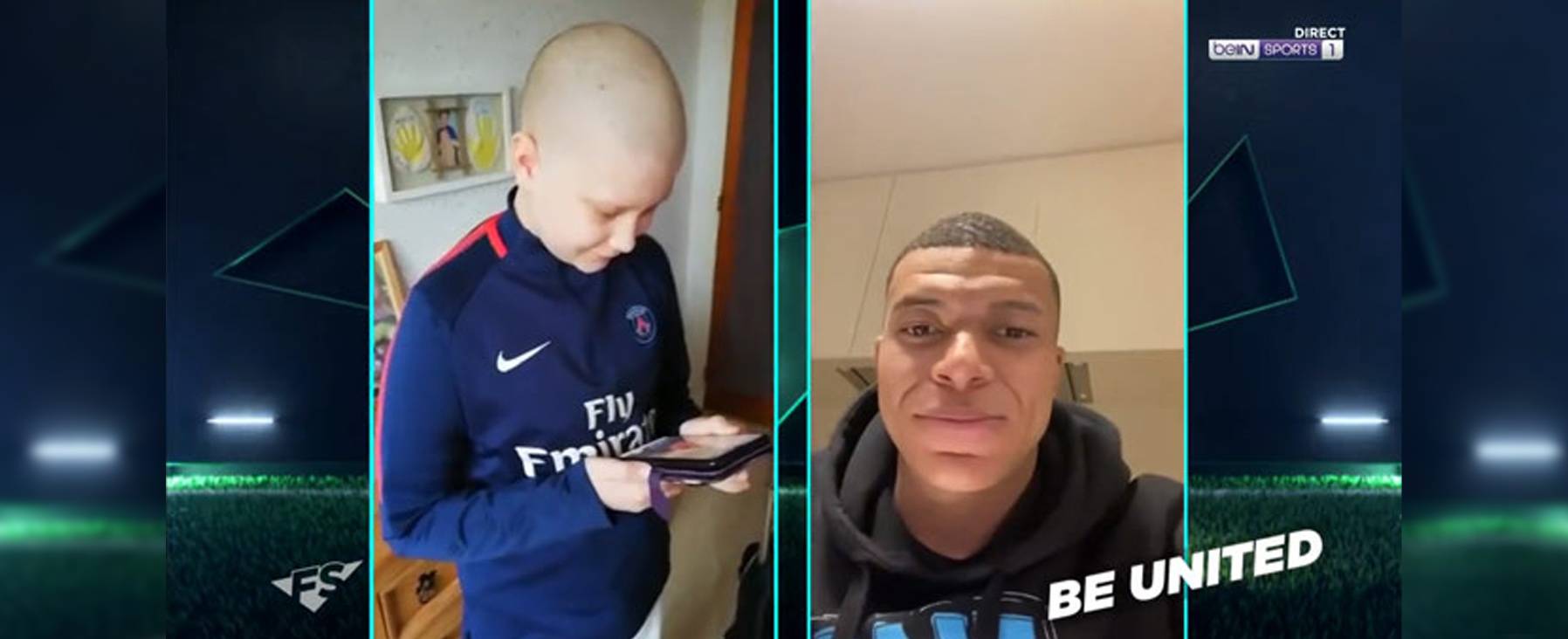 Cancer pédiatrique : Ethan continue de rêver avec Mbappé et le PSG
