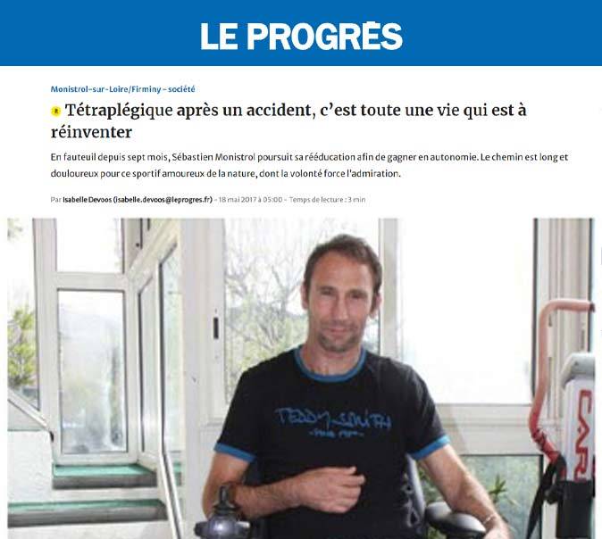 Tetraplegique Presse L