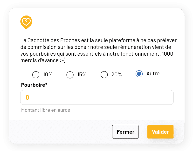 comment créer une cagnotte ?