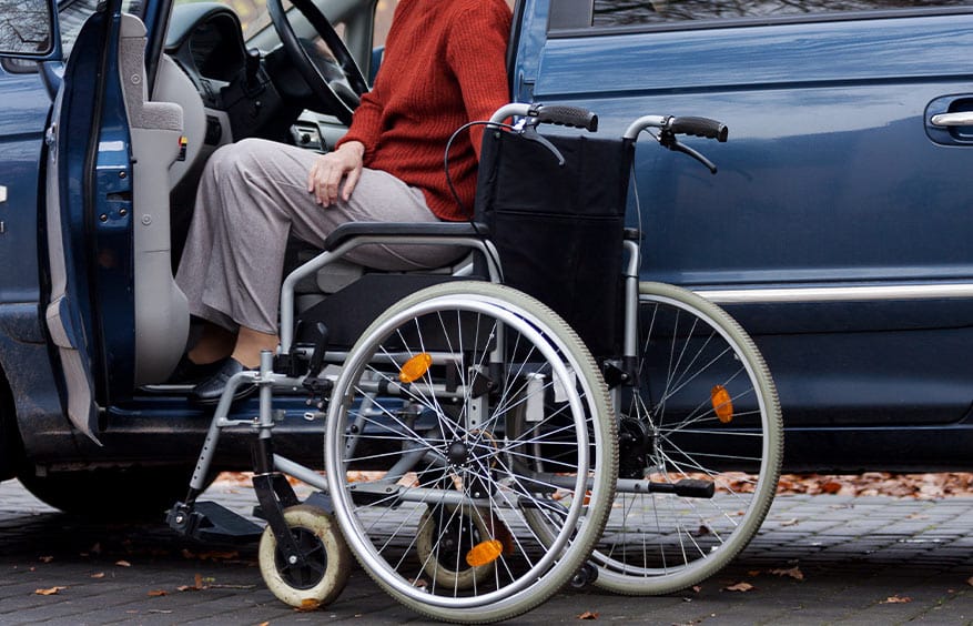 aménagement d'un véhicule pour le handicap