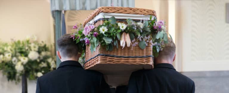 cercueil osier