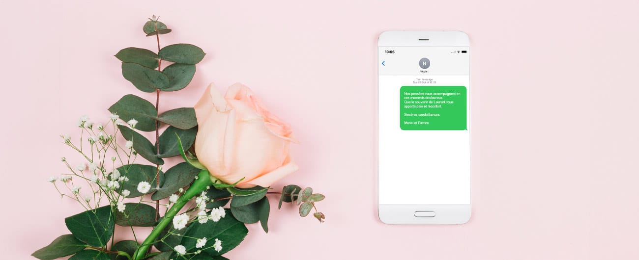 25 idées de messages de condoléances courts et SMS à envoyer