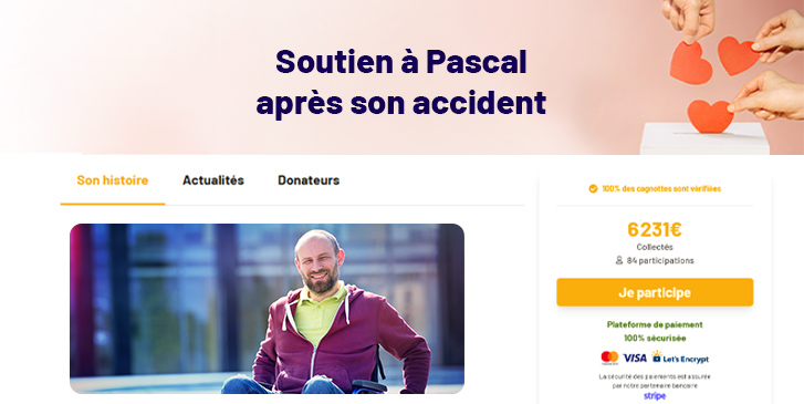 Cagnotte accident de la vie 26 Ouvrir une cagnotte pour des accidents de la vie