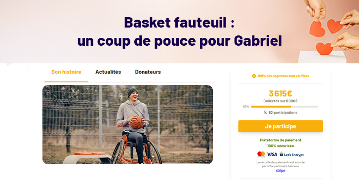 Cagnotte Handisport 32 Créer une cagnotte Handisport