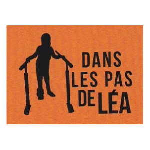 Logo associations dans les pas de lea