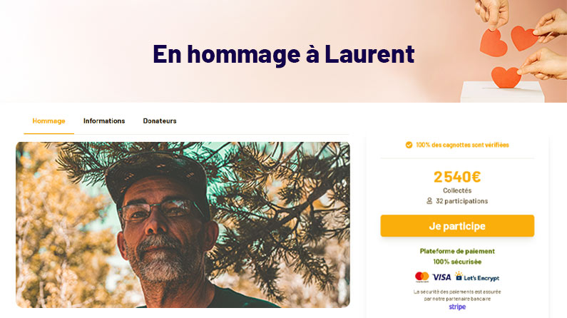 Cagnotte Marbrerie 27 Ouvrir une cagnotte marbrerie