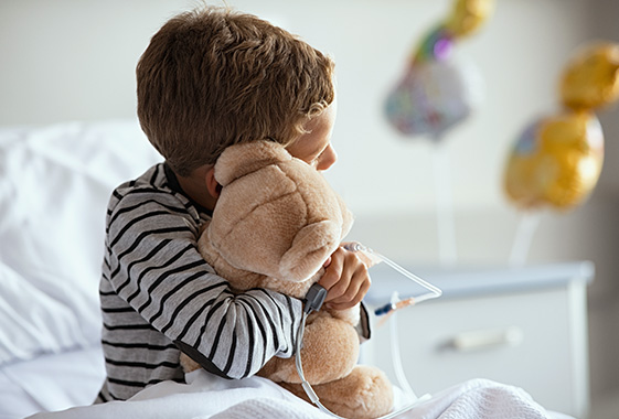 Offrir un cadeau à un proche malade