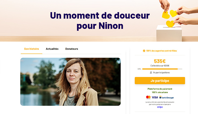 Ouvrir une cagnotte cadeau thérapeutique
