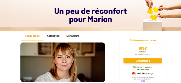 Soutenir une personne ou une cause avec une cagnotte cadeaux