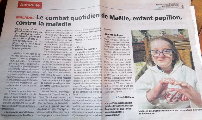 cagnotte maladies rares