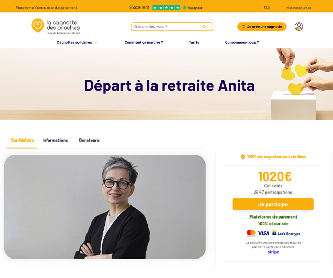 Mot de départ en retraite : comment écrire un message simple et sincère ? 9 Créer une cagnotte retraite