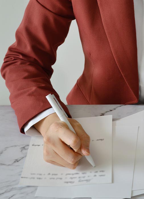 Conseils pour r&eacute;diger un mot touchant