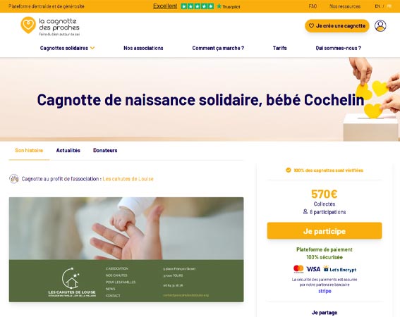 Une naissance transform&eacute;e en cadeau pour d&rsquo;autres enfants