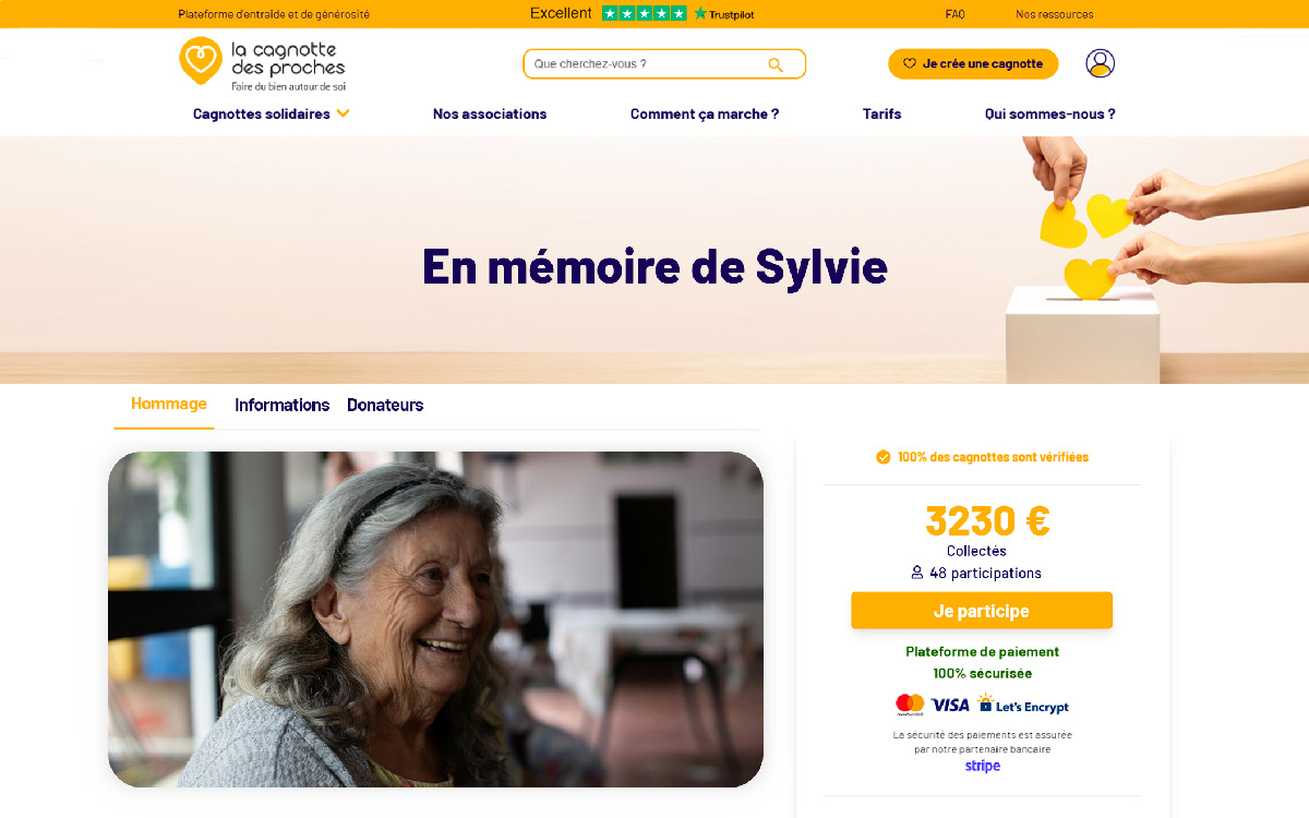 Pompes Funèbres 3 Cagnotte décès
